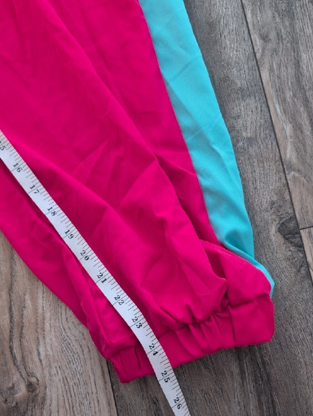 80s 90s Tracksuit Costume Jumpsuit Windbreaker Style with Accessories Colorblock - Picture 14 of 16